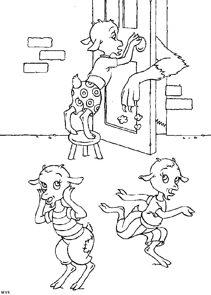 the wolf and the seven little goats002